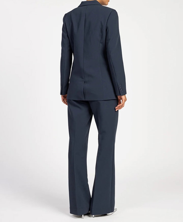 Dames blazer blauw