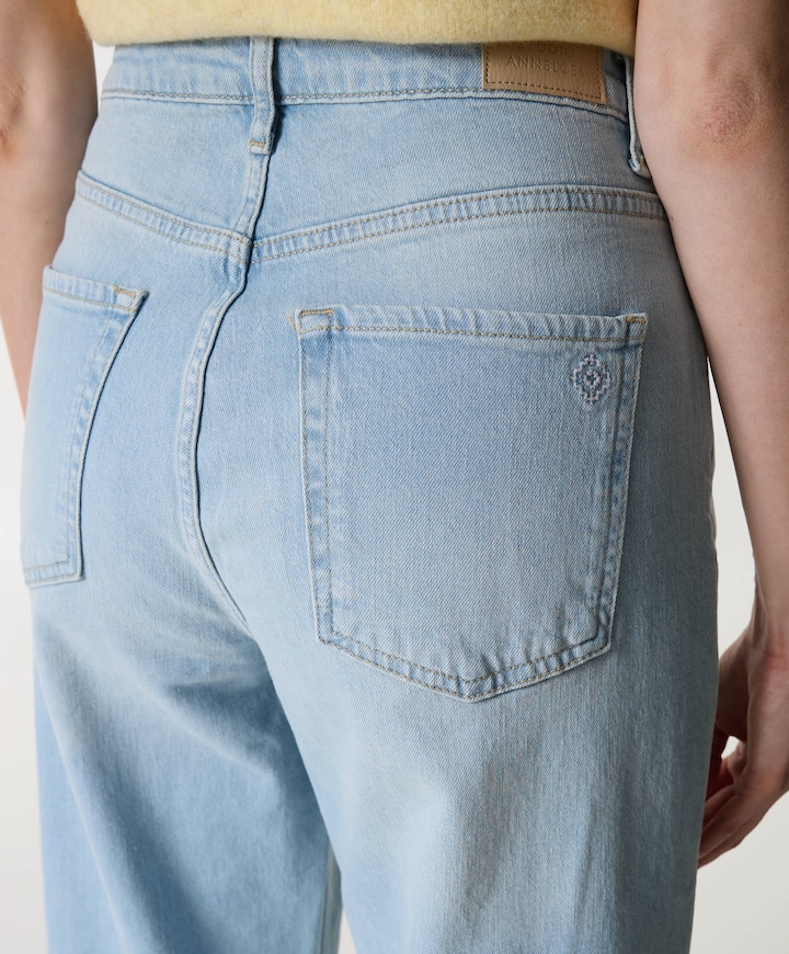 Lexie denim trousers dames jeans blauw