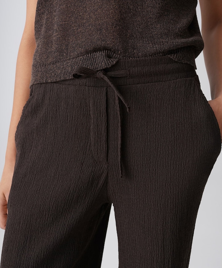 Mileni sun dames broek bruin