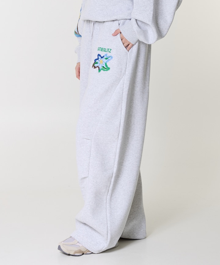 Eliza Balloon dames broek grijs