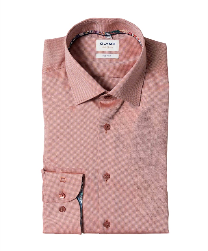 Overhemd lange mouw rood