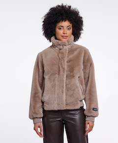 Dames jas beige