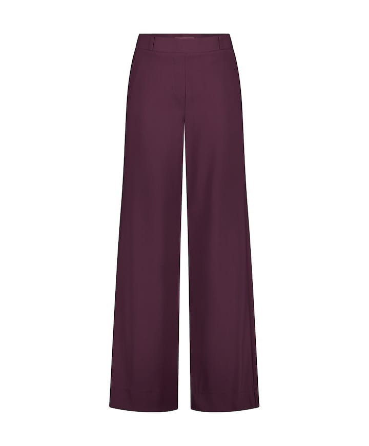 Lexie bonded trousers dames broek paars