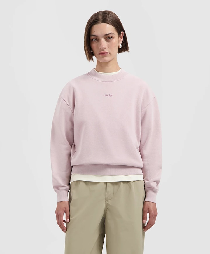 Dames sweater roze