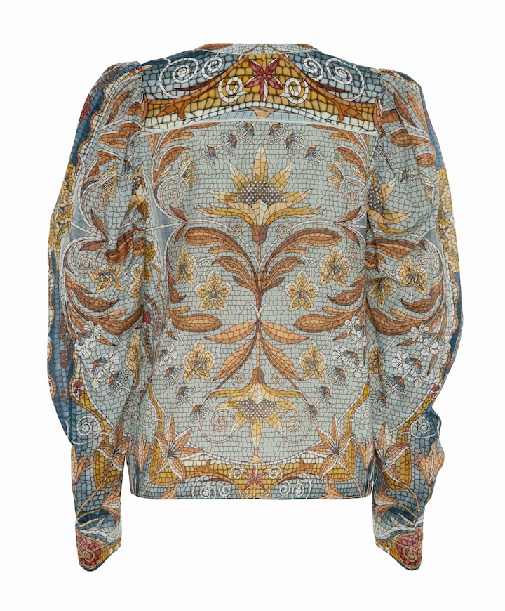 Dames blouse multicolor
