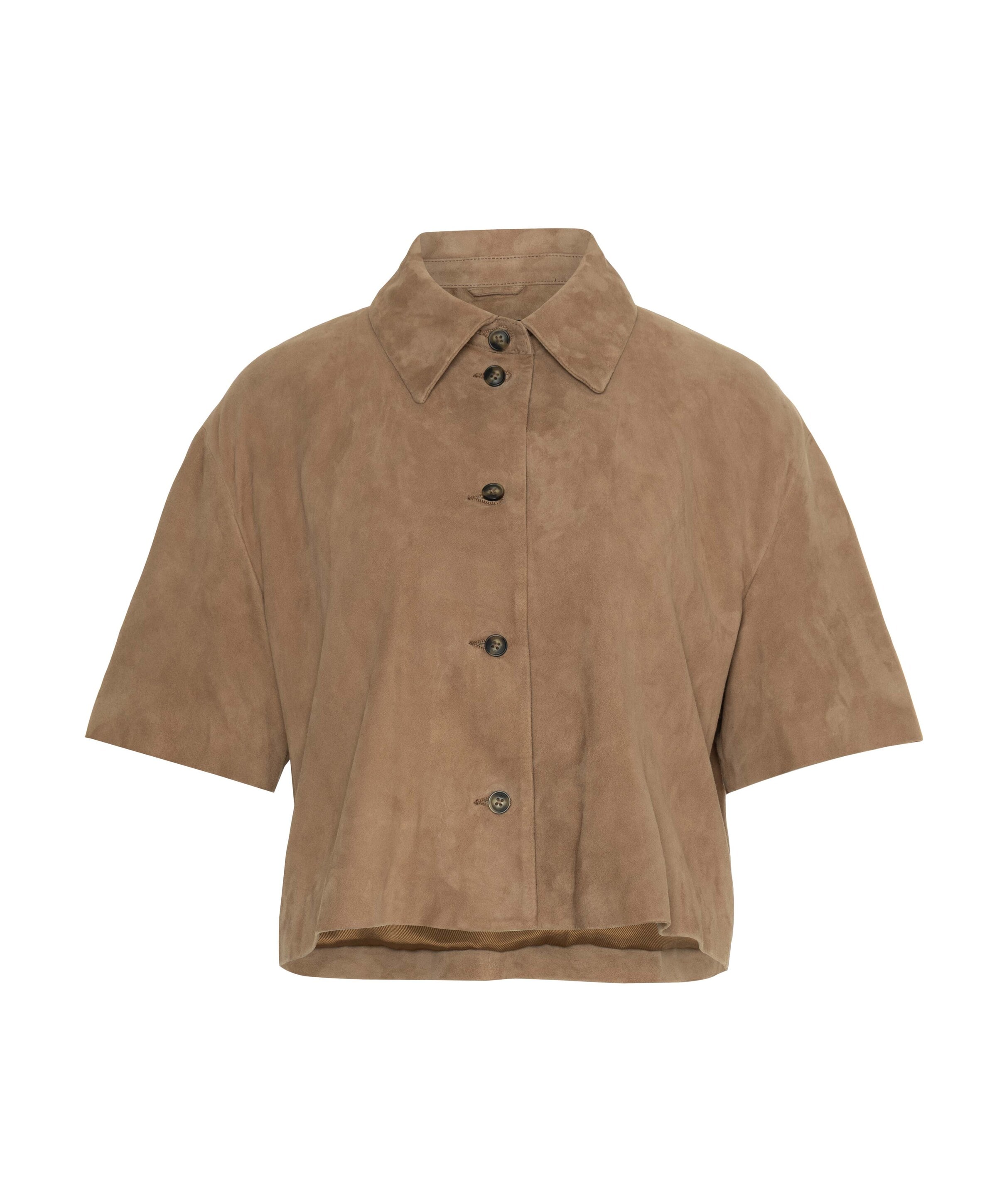 Dames blouse bruin