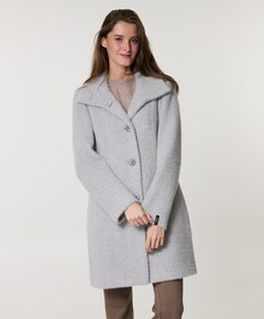 Dames jas grijs