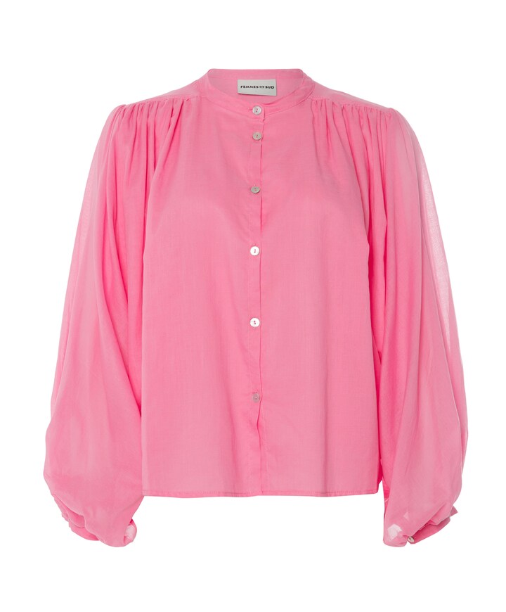 Blouse roze