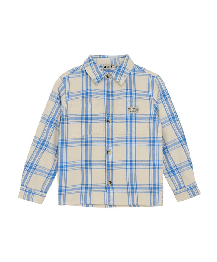 Jongens overhemd lange mouw ecru