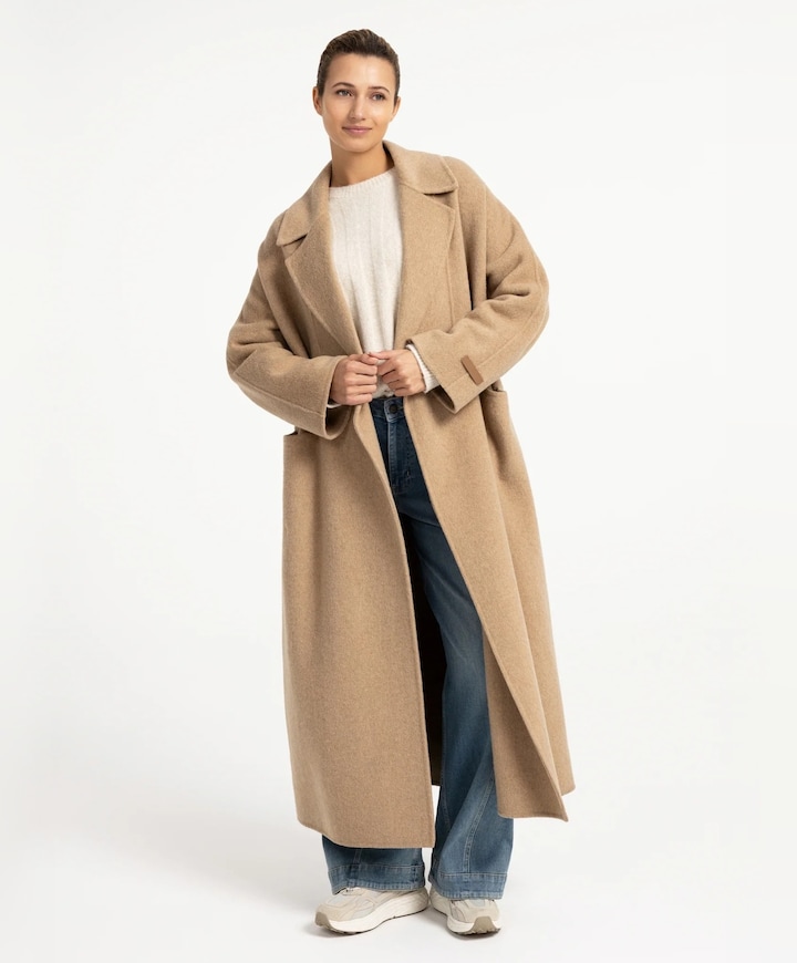 Dames jas beige