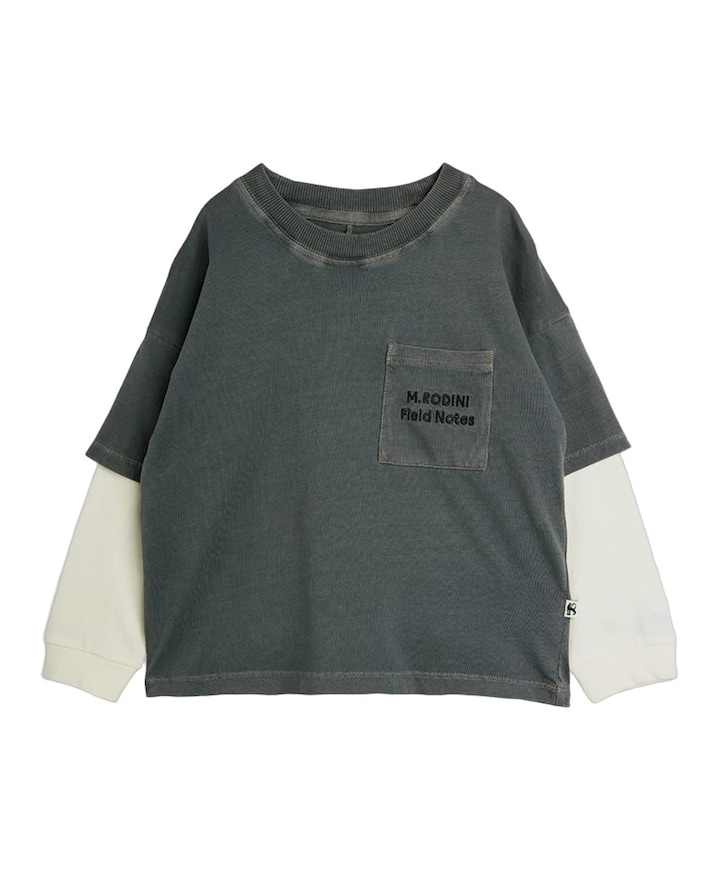 Jongens longsleeve grijs