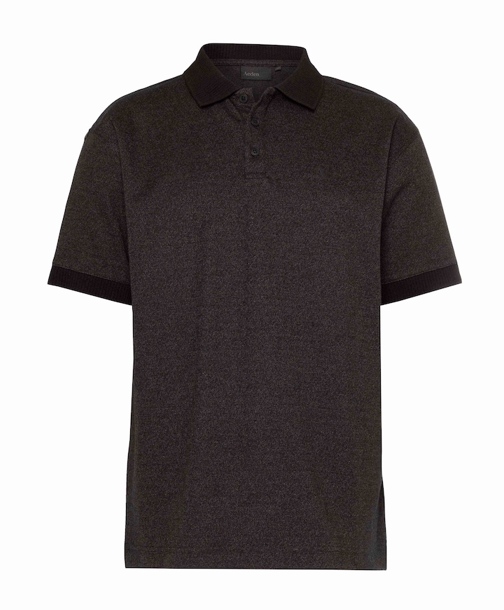 Heren polo bruin