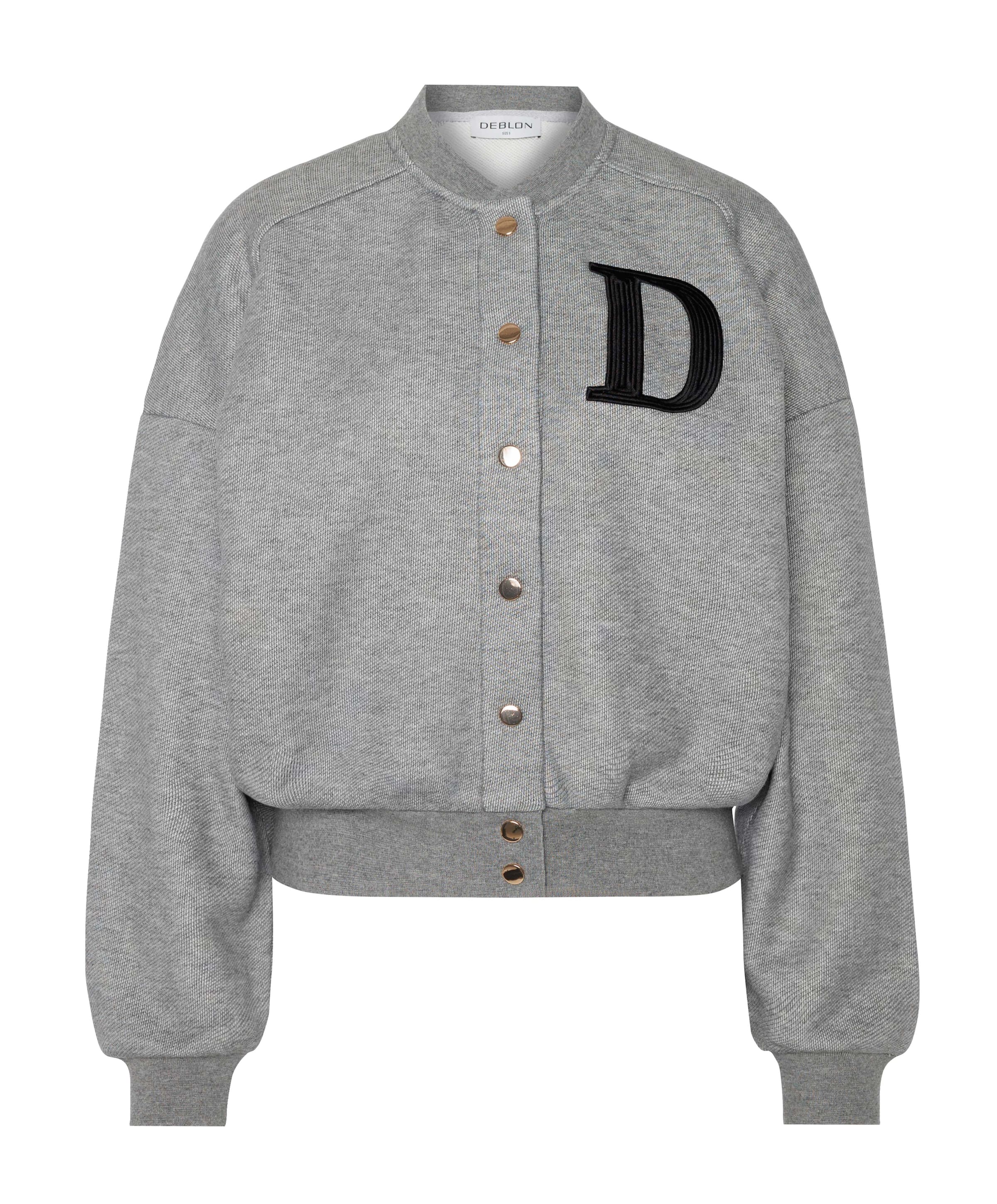 Dames vest grijs