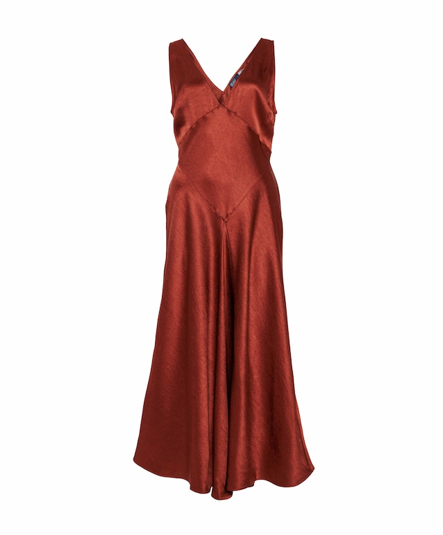 Dames jurk brique