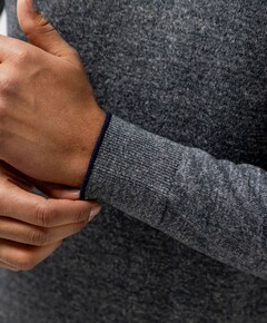Heren polo grijs