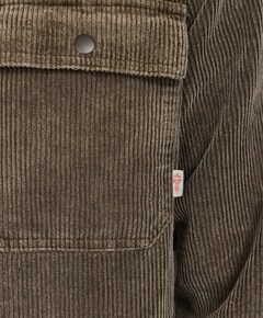 Heren overshirt bruin