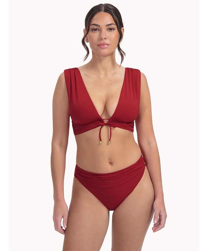 Dames bikinibroekje rood