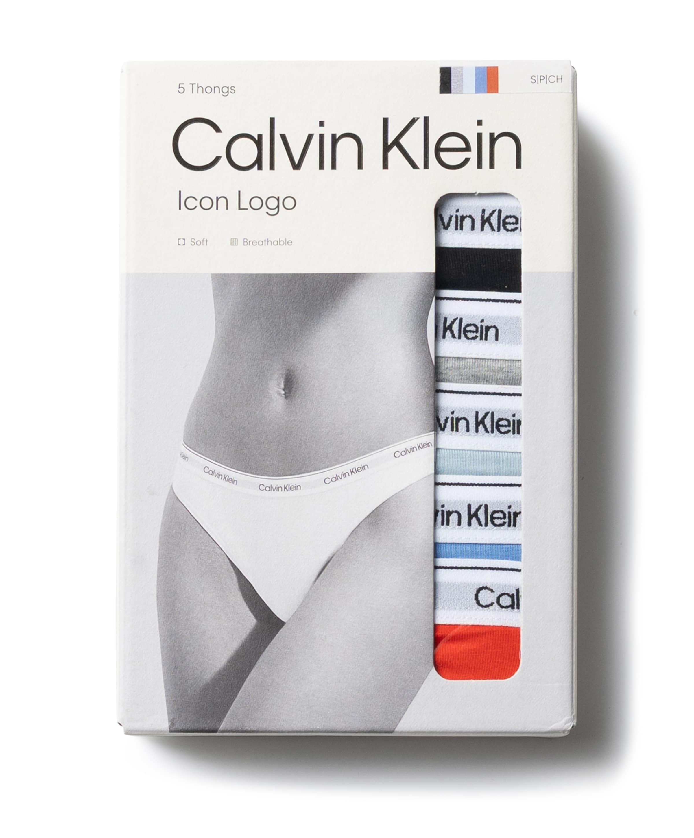 Dames string multicolor