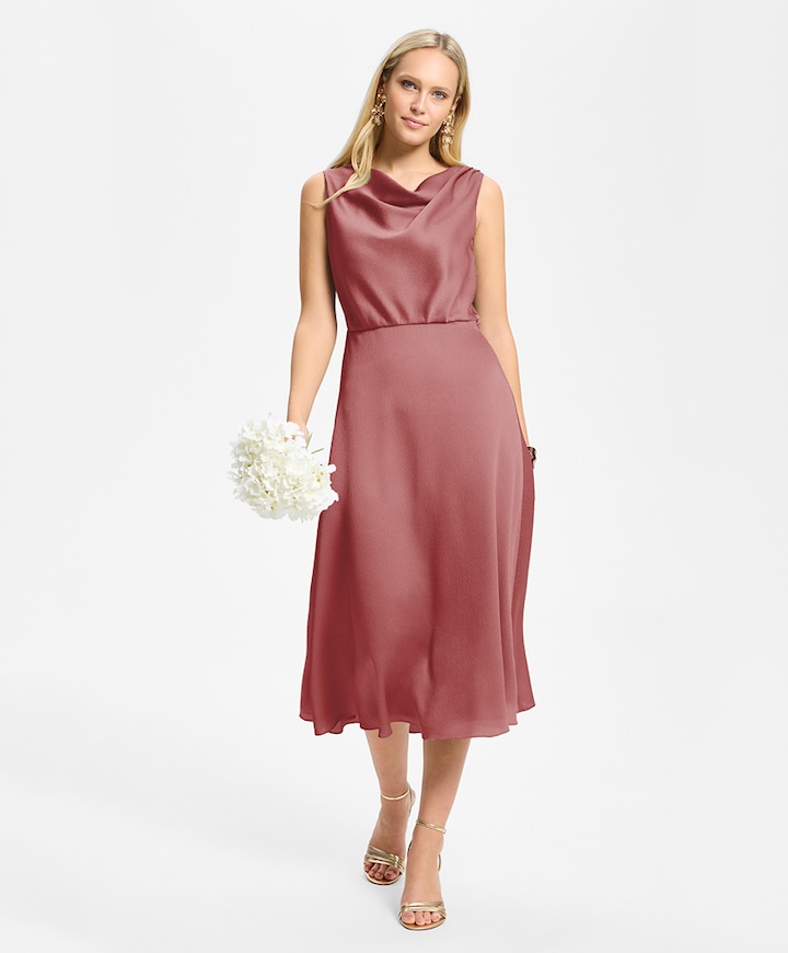Dames jurk roze
