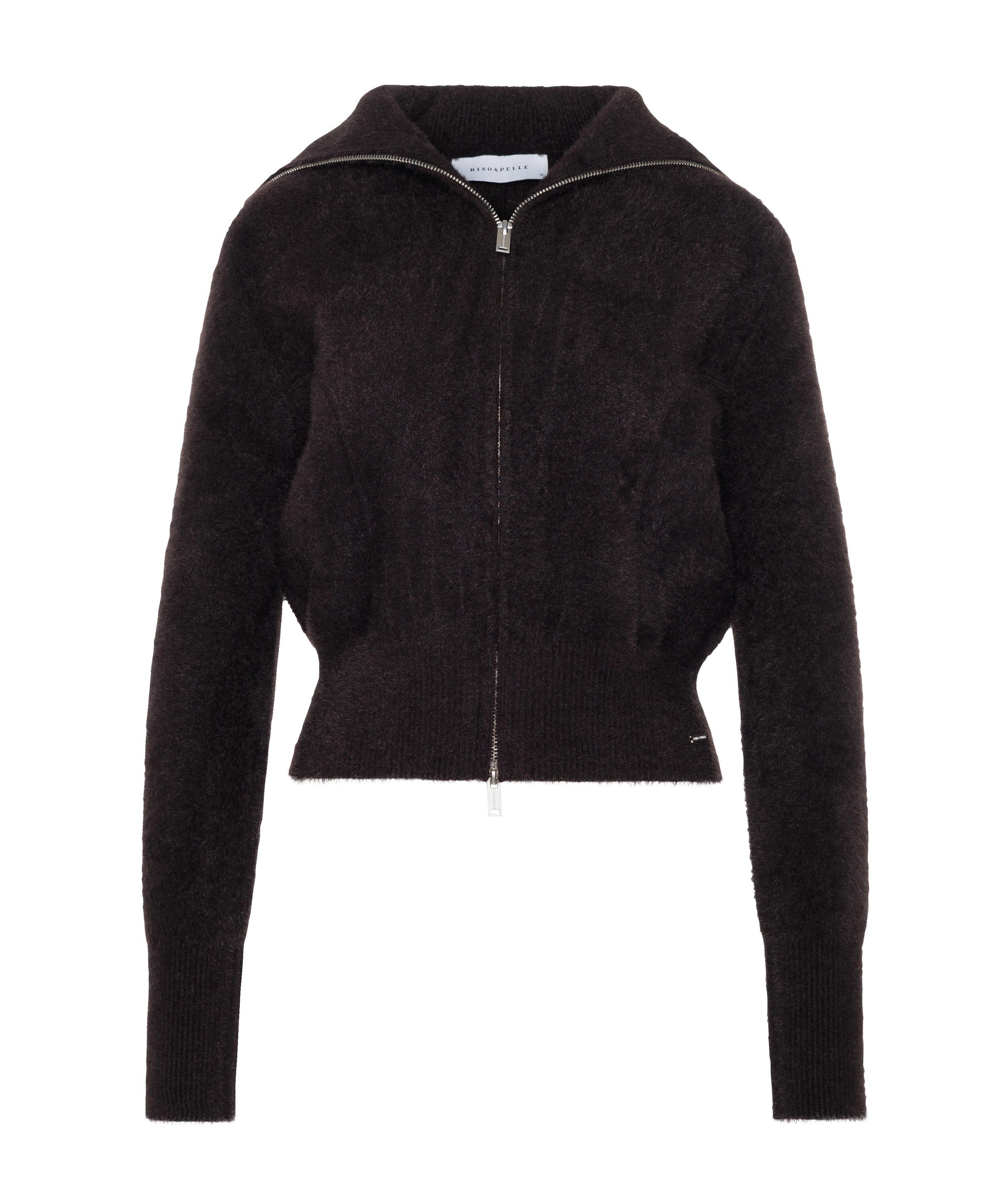 Dames vest bruin