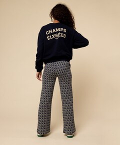 Meisjes sweater blauw