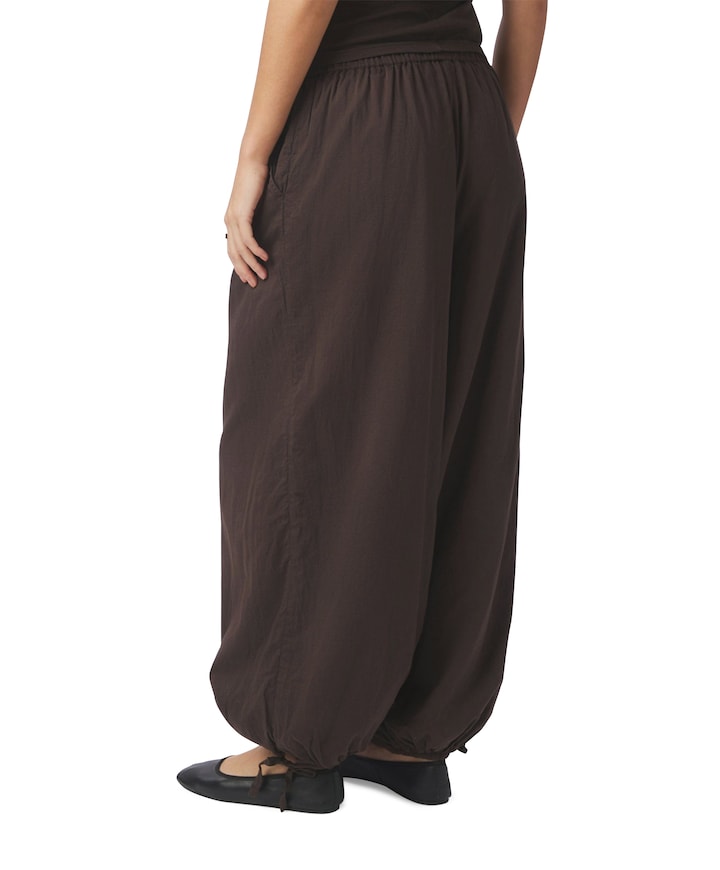 Elyse S Voile Balloon Pants dames broek bruin