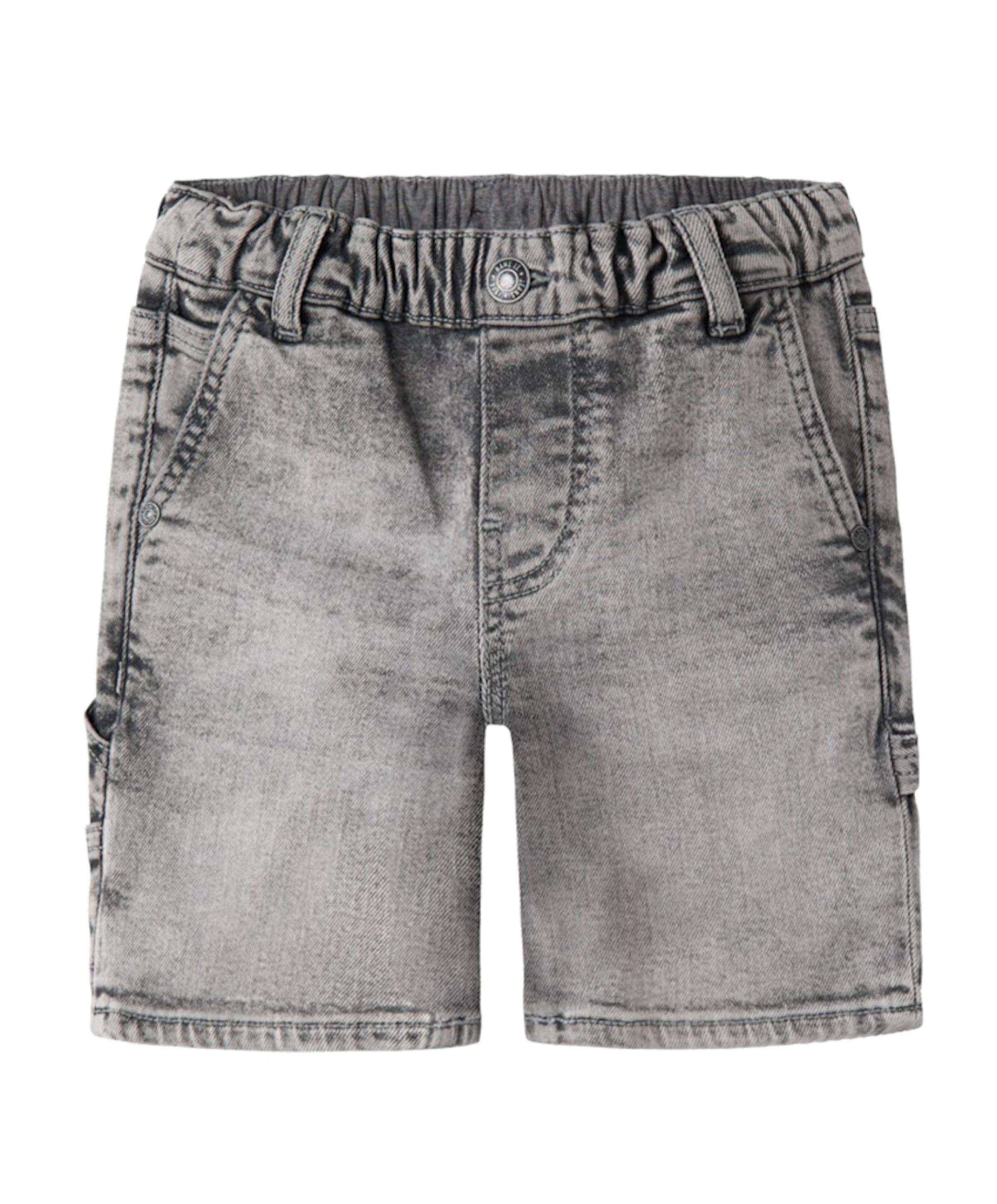 NMMBEN LOOSE DNM BERMUDA 8620-BC NO jongens korte broek grijs