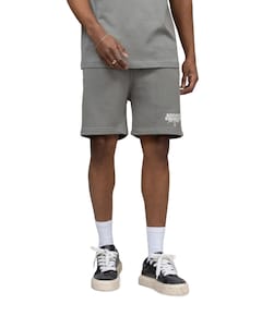 Oversized shorts societé Uniseks korte broek grijs