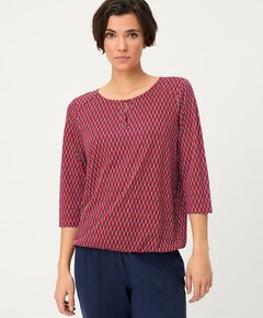 Dames longsleeve rood