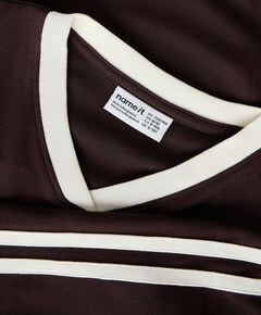 Meisjes longsleeve bruin