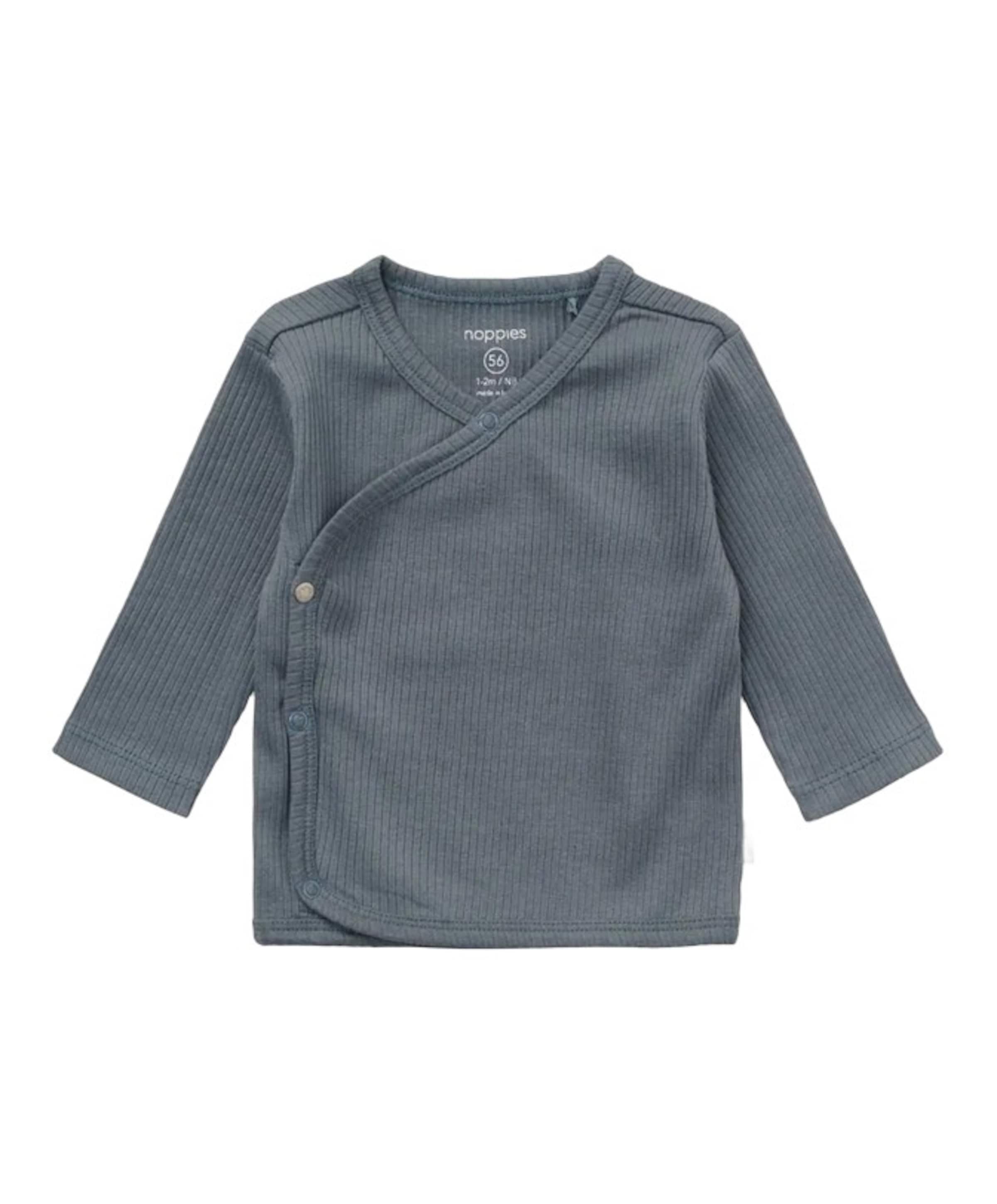 Uniseks longsleeve grijs