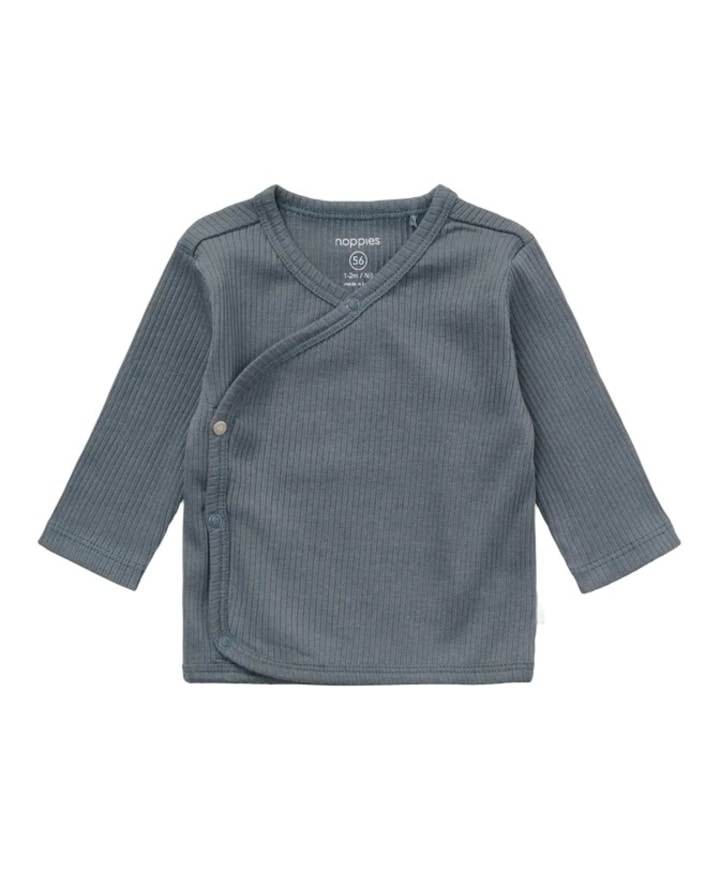 Uniseks longsleeve grijs