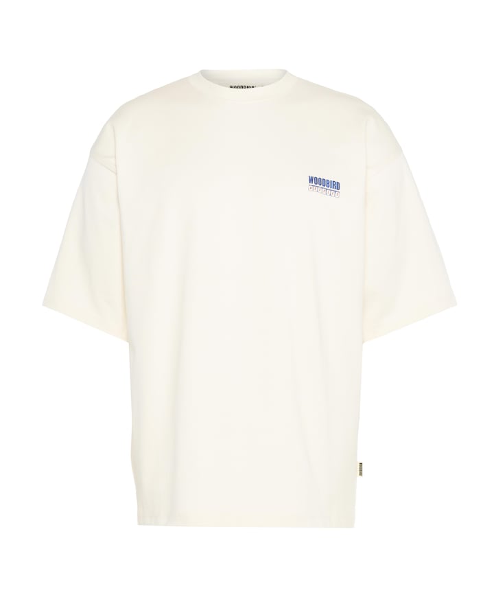 Heren T-shirt ecru
