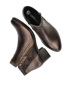 dames enkellaarzen bruin