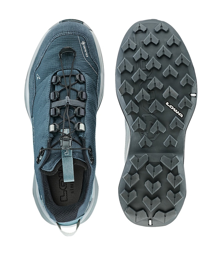 Maddox Pro GTX Lo SL Ws dames wandelschoenen blauw