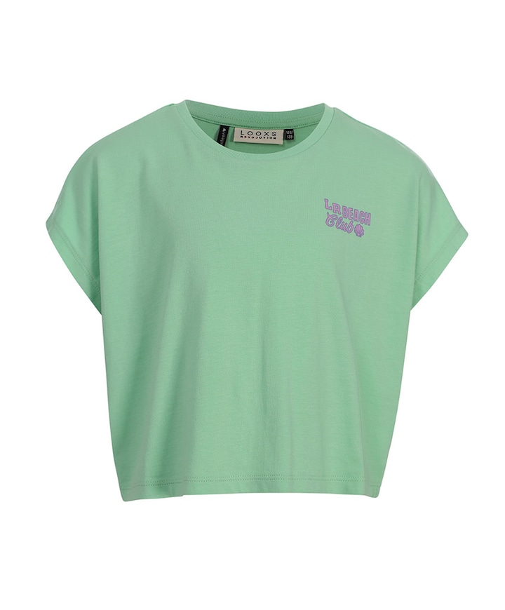 Meisjes t-shirt groen