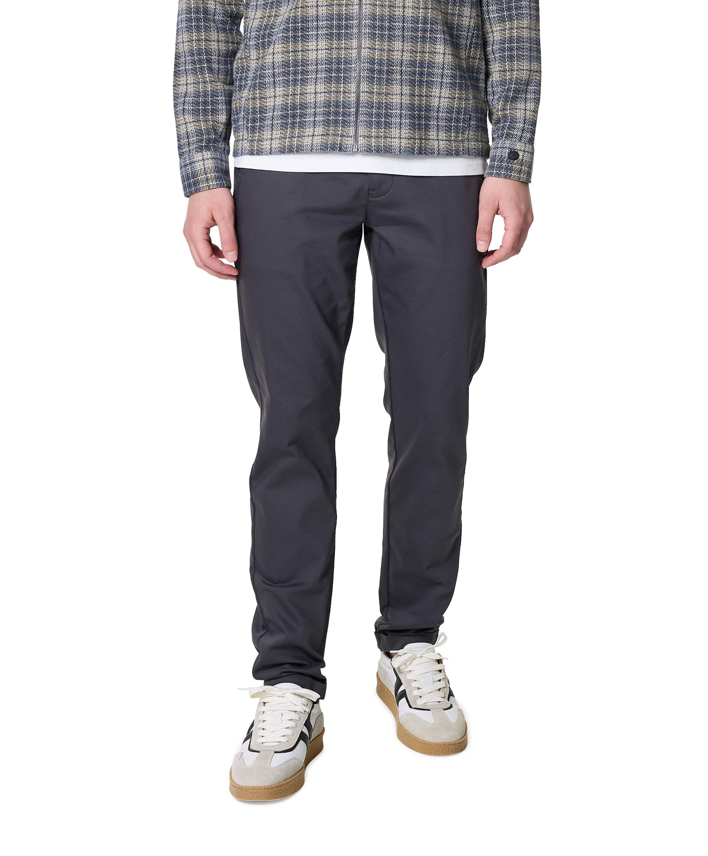 CYLAS CHINO MEGDA POWER heren broek blauw