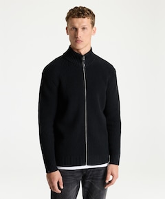 Heren vest zwart