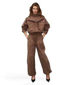 AlinaCC Pull-On dames broek bruin