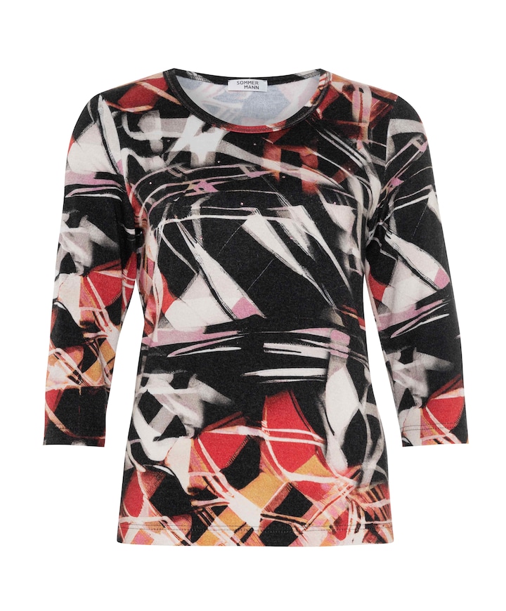 Dames longsleeve rood