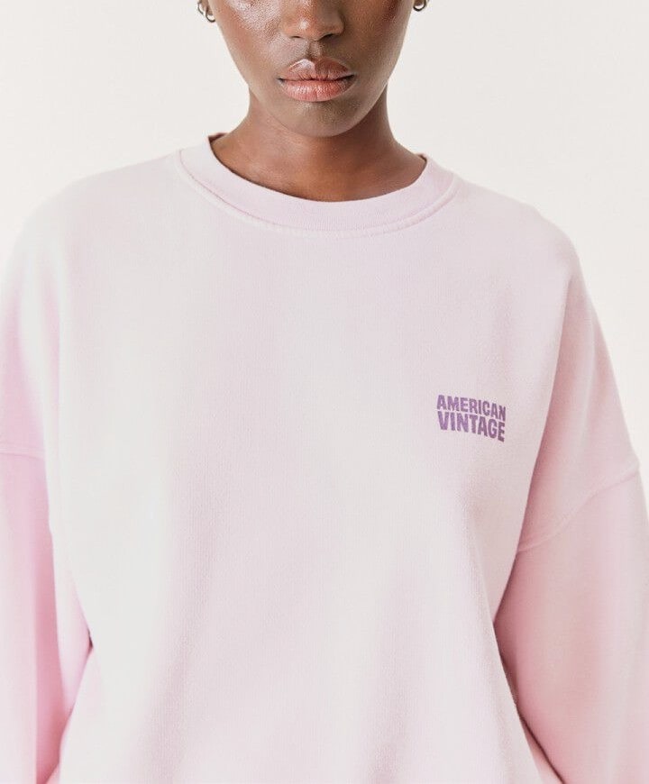 Dames sweater roze