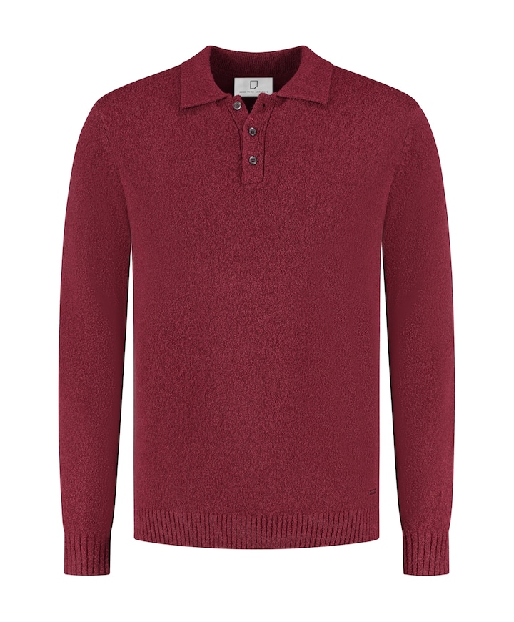 Heren trui bordeaux
