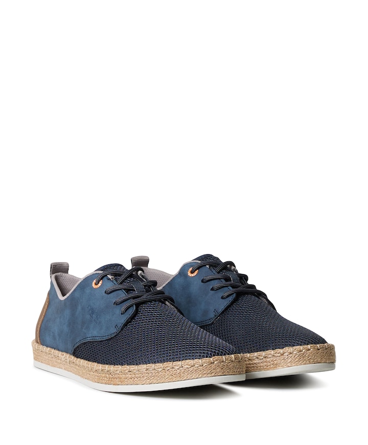 heren veterschoenen blauw