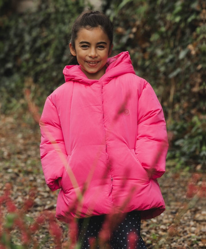 Meisjes jas roze