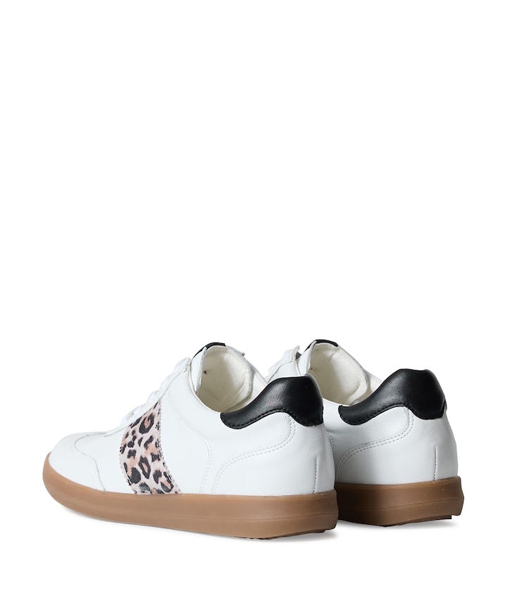 Women Lace-up dames sneakers wit