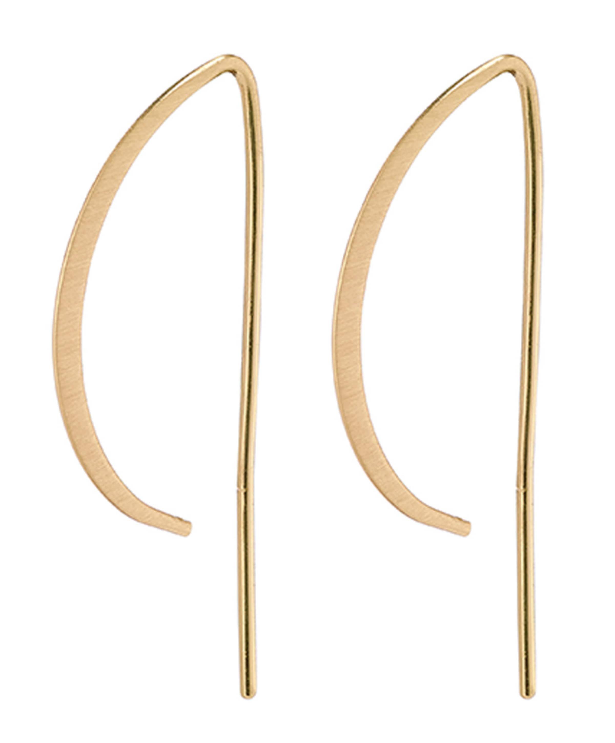 Dames oorbellen goud