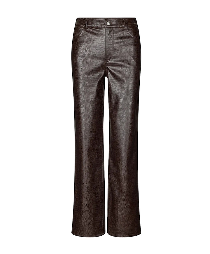 Sixstenmd dames broek bruin