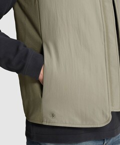 Heren bodywarmer groen