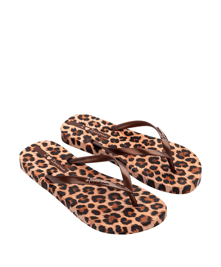 Ipanema Animal Print dames slipper beige