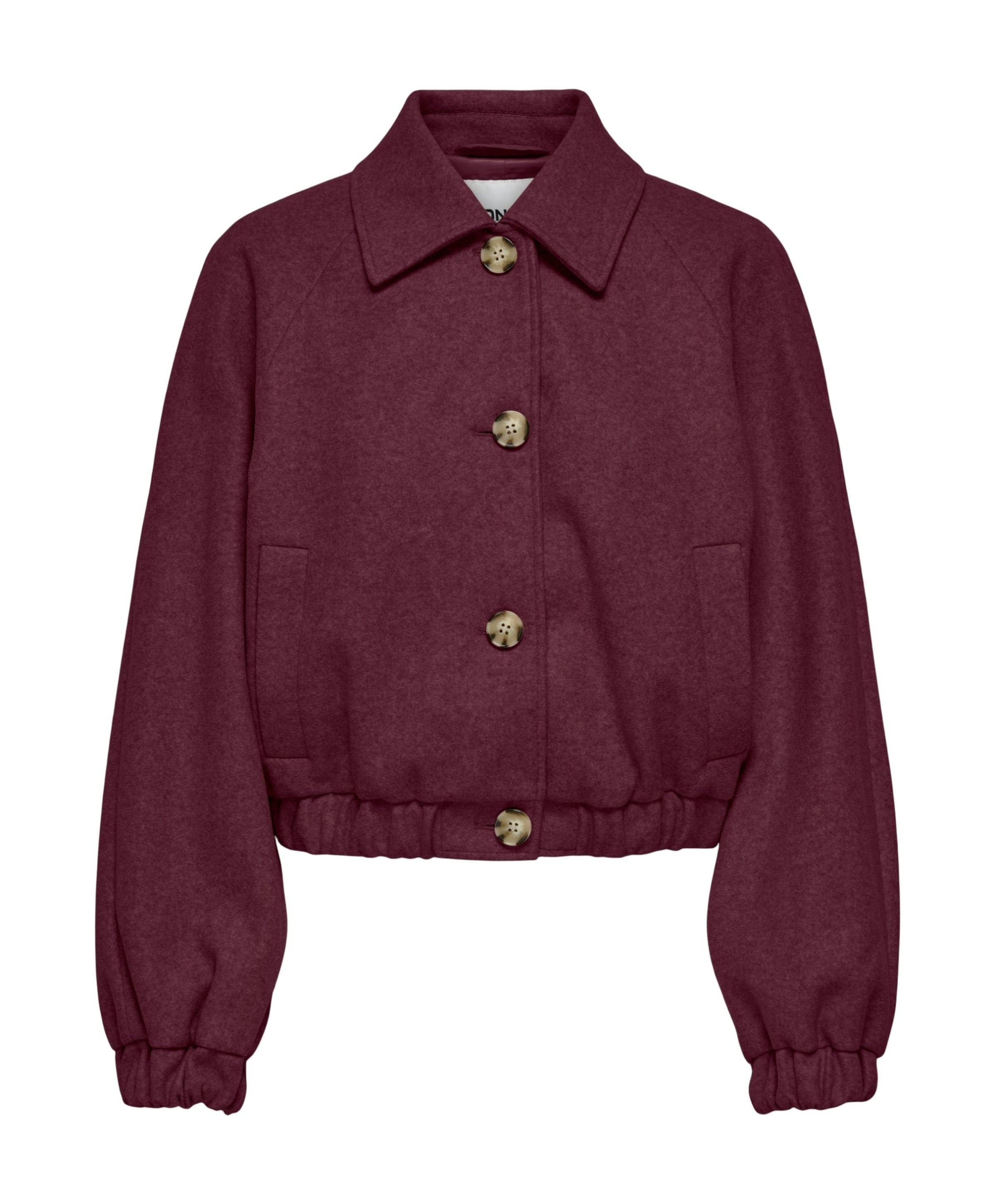 Dames jas bordeaux